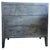 Animal Skin Pair of 1980s Italian Goatskin Commodes in Matte Charcoal For Sale - Image 7 of 7