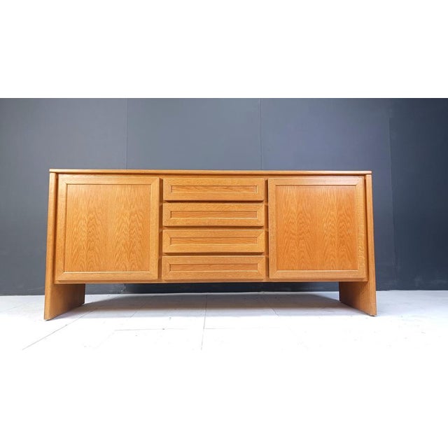 Vintage Oak Sideboard, 1960s For Sale - Image 6 of 12