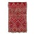 Vintage Moroccan Berber Shag Wool Rug With Diamond Grid by Rug & Kilim, 1950-1959 For Sale