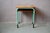 Industrial Vintage School Desk in Mint Green Metal and Wood, 1950s For Sale - Image 3 of 9