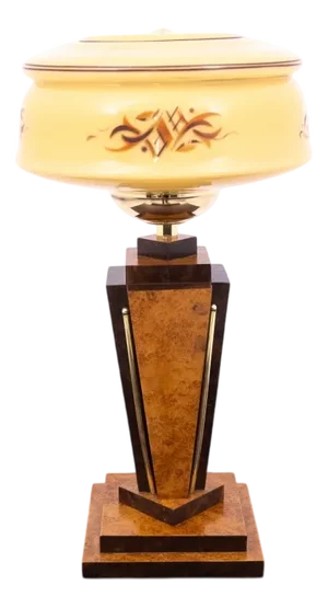 Art Deco Table Lamp, Poland, 1950s