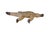 Vintage Karajá Tribe Clay Ceramic Alligator Statue from Brazil Handcrafted by the Karajá indigenous people, this authentic...