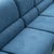 Textile Modular Sofa in Blue Fabric, 1970s, Set of 4 For Sale - Image 7 of 14