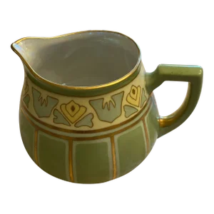 Early 20th Century Bavarian Lemonade Cider Pitcher