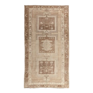 Late 20th Century Vintage Turkish Kars Rug, For Sale