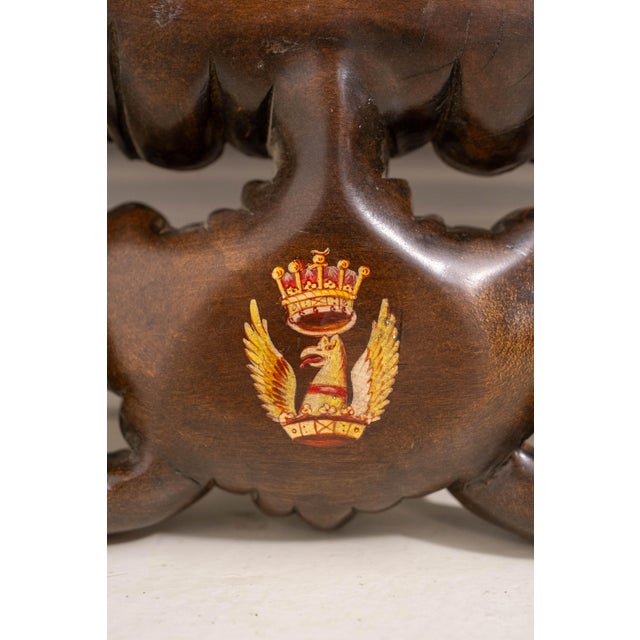 Theodore Alexander 19th C. Style Gilt Carved Wood Hanging Mirror For Sale - Image 11 of 11