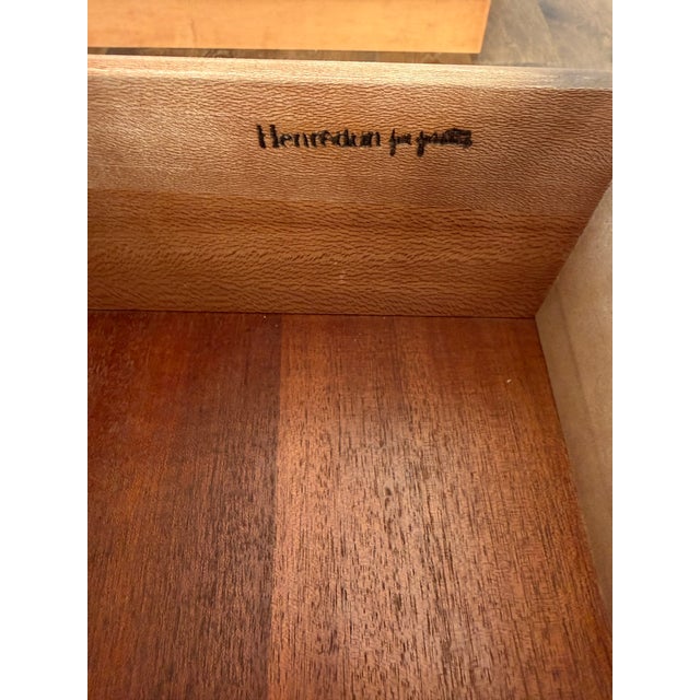 Vintage Rare Henredon Mont Collection Pan-Asian Campaign Double 6 Drawer Dresser | Chinoiserie Brass Mounted Chest |...