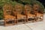 Vintage Rattan Bamboo Brighton Pavillion Chairs With Caned Seats, a Set of 4 For Sale - Image 9 of 11