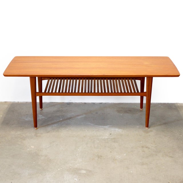 Dimensions: 60 5/8” L x 22 3/8” D x 21 5/8” H Origin: Denmark Designer: Unknown Manufacturer: Unknown Year: ca 1950s...
