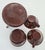 Brown Vintage Teapot, Sugar Bowl, and Cups, 1960s, Set of 4 For Sale - Image 8 of 9