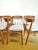 Mid-Century Modern Vintage Danish No. 26 Chairs with Striped Upholstery from Farstrup, 1950s, Set of 6 For Sale - Image 3 of 6