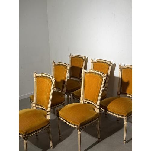 Louis XVI Style Dining Chairs by JP Ehalt, Set of 6 For Sale - Image 4 of 5