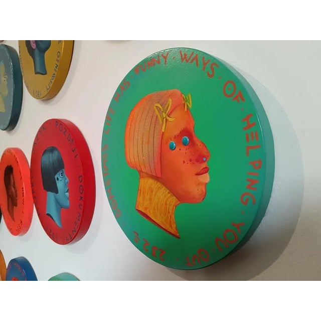 Contemporary Natasha Lelenco, Currency #215, 2024, Painting For Sale - Image 3 of 8