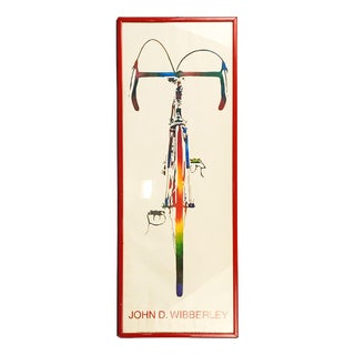 John Wibberley, Bike, 1980, Paper For Sale