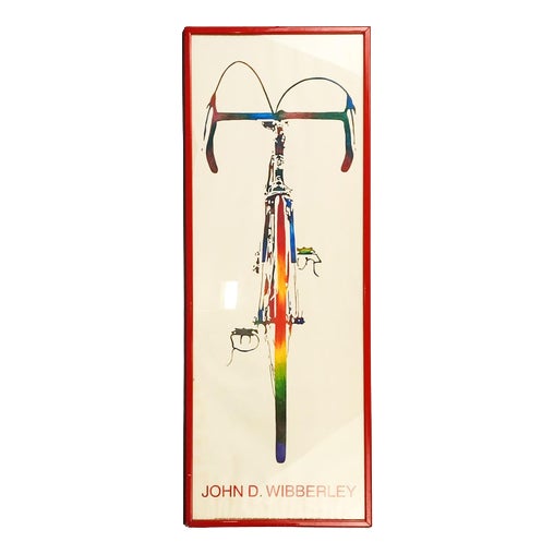 John Wibberley, Bike, 1980, Paper For Sale