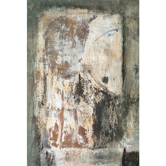 2000 - 2009 Rigoberto Mena, Large Rigoberto Mena Contemporary Cuban Abstract Expressionist Oil Painting, c.2000 For Sale - Image 5 of 6