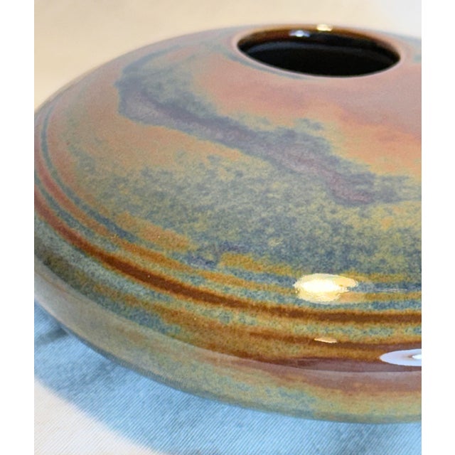 Signed Trent Gibbs Studio Pottery Ikebana Flower Frog, 2009 For Sale In Washington DC - Image 6 of 7