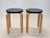 E60 Stools by Alvar Aalto for Artek, Finland, 1960s, Set of 2 For Sale - Image 16 of 16