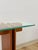 Vintage MCM Danish Teak Puzzle Console Table, Glass Top Mid Century, Entry Table, Danish Modern Sofa Table For Sale - Image 11 of 17