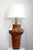 1990s Fine Terracotta Monumental Sculpted Casual Lamps of California, Glazed Finish For Sale In Los Angeles - Image 6 of 9