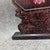 Wood Vintage Chinese Rosewood Table Screen With Mother of Pearl Inlay – Magpie & Plum Blossom Motif For Sale - Image 7 of 9