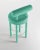 Collector Moca Bar Chair in Boucle Teal by Studio Rig For Sale - Image 4 of 5