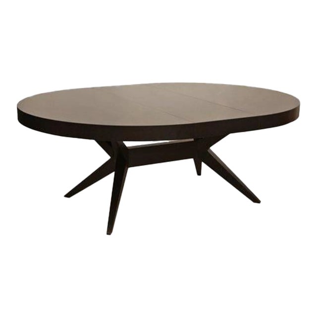 Niedermaier Fulton Round Dining Table W/ Leaves For Sale