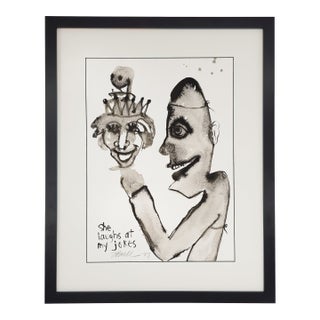 She Laughs at My Jokes - Fran Bull, C. 1987 For Sale