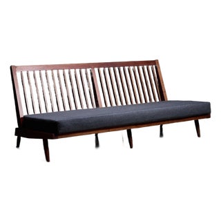 Armless Sofa Attributed to George Nakashima, Ca. 1960 For Sale