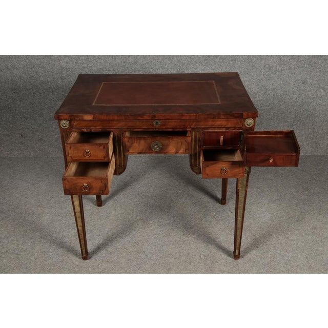 Small Desk in the style of David Roentgen, Germany, 1780s For Sale - Image 12 of 18