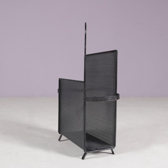 Mathieu Matégot Magazine Rack by Mathieu Matégot for Artimeta, Netherlands, 1950s For Sale - Image 4 of 7