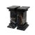 Traditional Black & Gold Marble Bookends - a Pair For Sale - Image 3 of 3