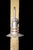 Vintage Atomic Age Industrial Wall Lamp With Glass Shade For Sale - Image 4 of 6