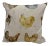 16" Square Pillow Adorned With a Bevy of Colorful Chickens - Made in Uk. For Sale
