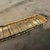 1950s Art Deco Costume Jewelry Gilt Metal Italian Retro Bracelet For Sale - Image 10 of 12