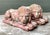 Sculpture Materials Vintage Cast Cement Garden Lion Figures - Pair For Sale - Image 7 of 12