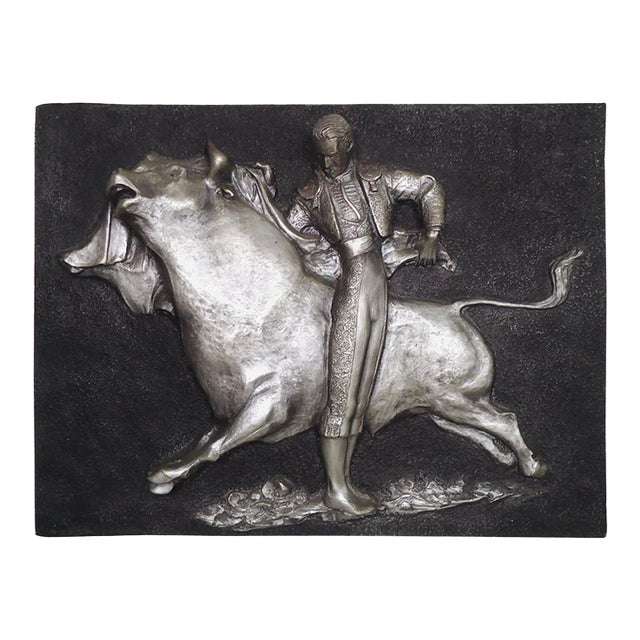 Mid-Century Fiberglass Matador Wall Art by J. Segura For Sale