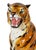 Vintage Italian ceramic tiger sculpture, from 1980s. Hand crafted sculpture of sitting tiger is created in glazed and hand...
