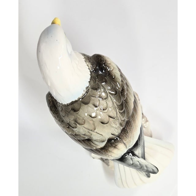 Vintage Ceramic Bald Eagle For Sale - Image 10 of 14