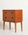 Scandinavian Teak Bedside Table with Two Drawers, 1960s For Sale - Image 6 of 10