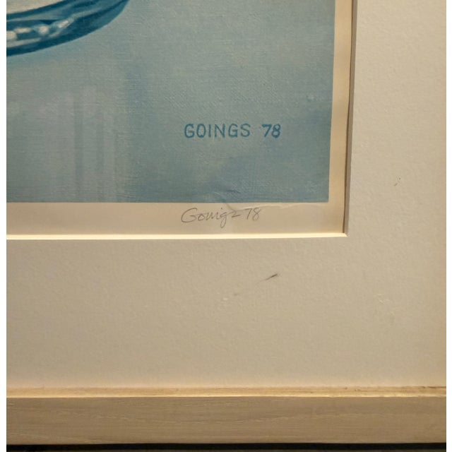 1970s "Still Life With Straws" Offset Lithograph by Ralph Goings '78 For Sale - Image 5 of 7