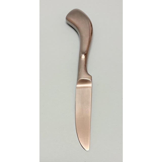 Brutalist Designer Cutlery by Marc Held, 1975, Set of 32 For Sale - Image 3 of 15