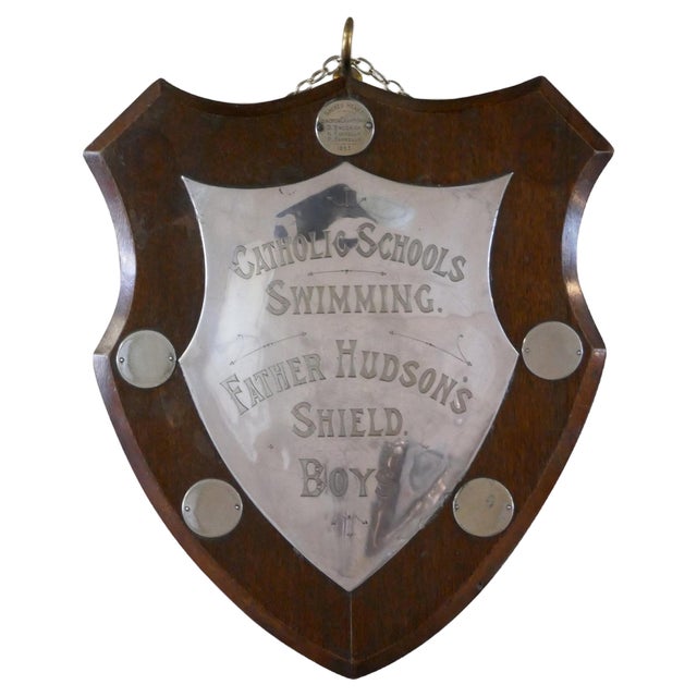 Shield Swimming Trophy, 1930s For Sale