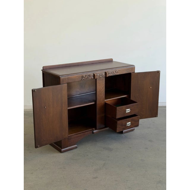 Vintage Art Deco English Sideboard For Sale - Image 10 of 18