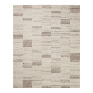 Amber Lewis x Loloi Rocky Ivory / Dove 2'-6" x 7'-6" Runner Rug For Sale