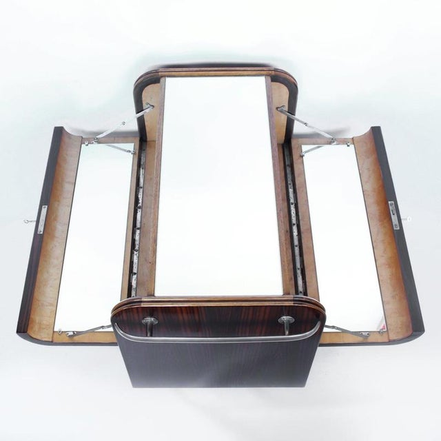 Wood Vintage Cocktail Bar Cart, 1930s For Sale - Image 7 of 13