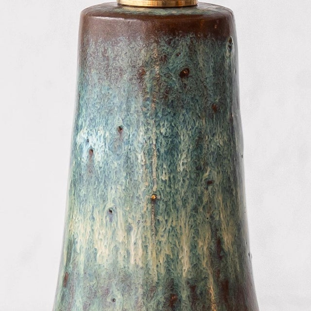 Table Lamps in Organic Modern Glazed Stoneware from Søholm, 1960s, Set of 2 For Sale - Image 11 of 14