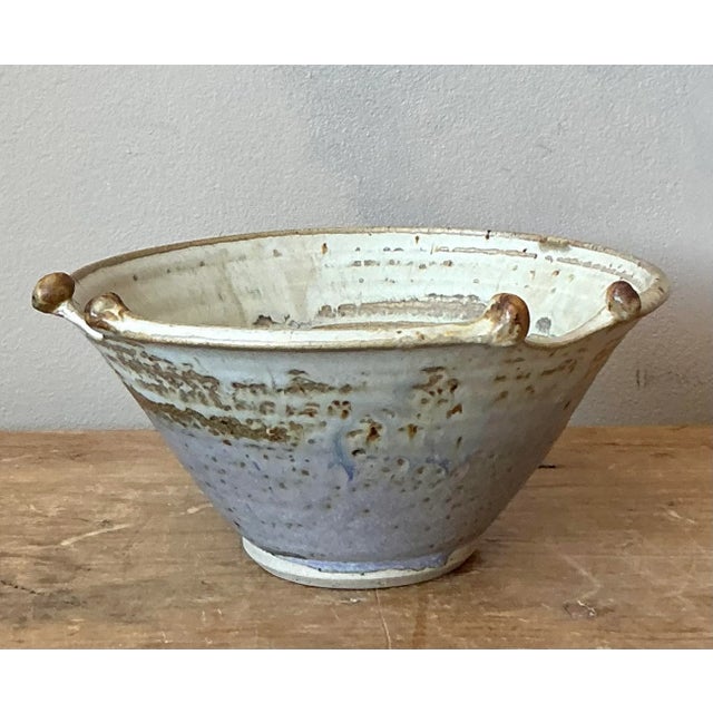 Early 21st Century Vintage Boho Studio Pottery Bowl For Sale - Image 5 of 7