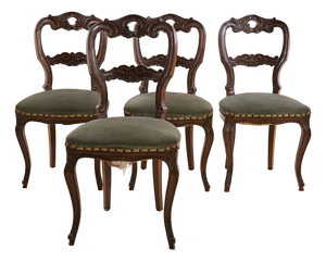 Chairs by Luigi Filippo, Set of 4