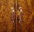 Brown English Art Deco Burr Walnut 2-Door Wardrobe with Shelves, 1930s For Sale - Image 8 of 18